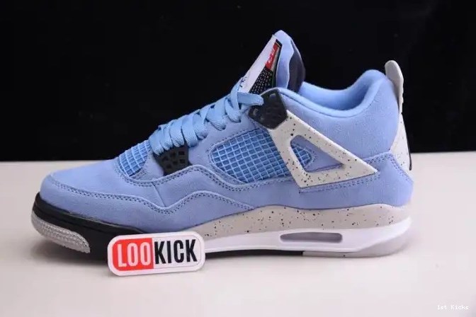 1st Kicks JORDAN 4 AIR CT8527-400 Blue University 0519
